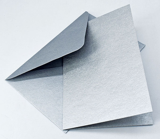 Handmade Foil Paper Fringes Rakhi with Tassel & Potli Tie, Blank Card & Shubh Printed Multi Language Envelope