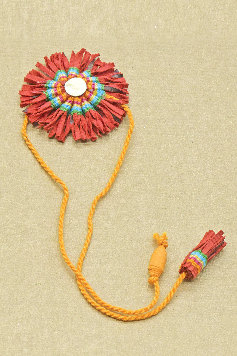 Woven Paper Rakhi with Twisted Cord