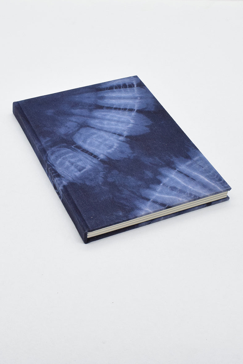 Shibori Fan pattern Full bound book, A5, Assorted ruling pages