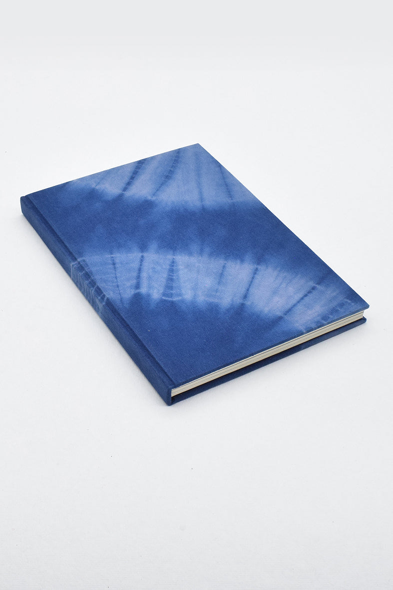 Shibori Fan pattern Full bound book, A5, Assorted ruling pages