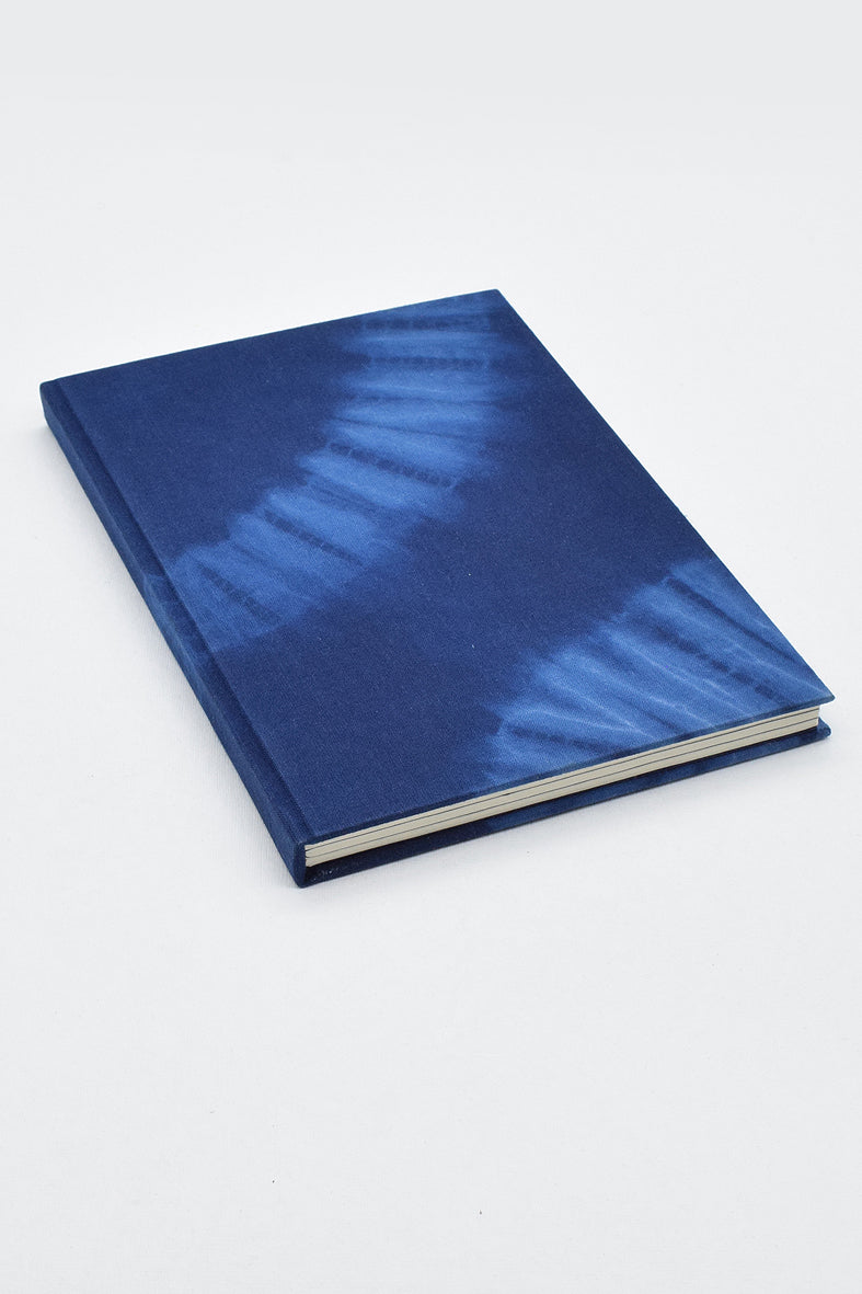 Shibori Fan pattern Full bound book, A5, Assorted ruling pages