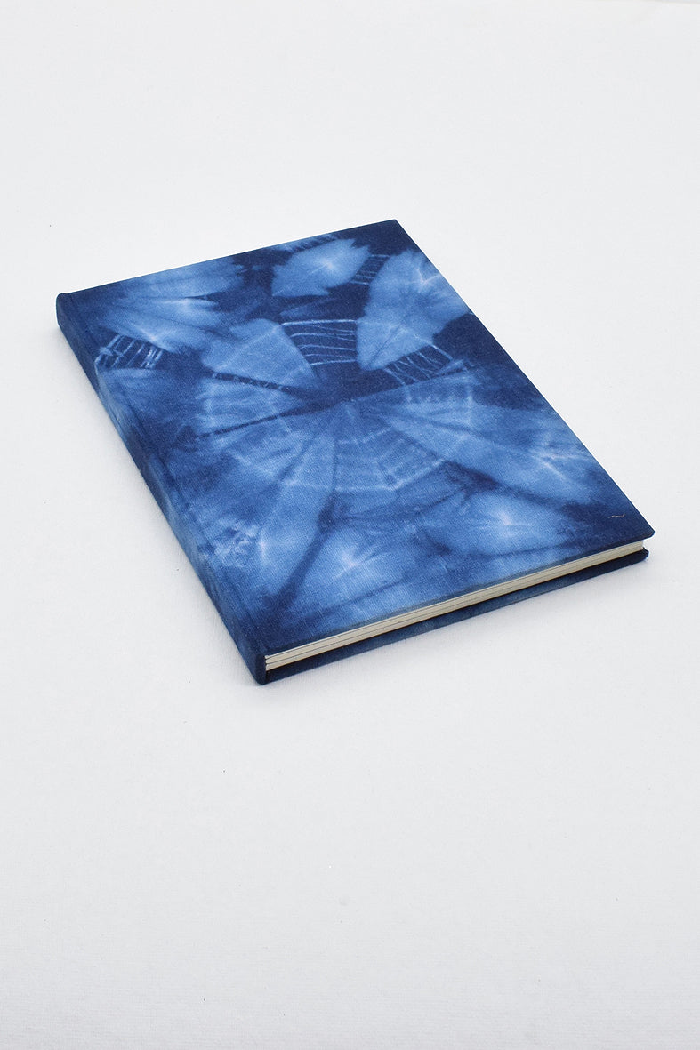Shibori Radial pattern Full bound book, A5, Assorted ruling pages