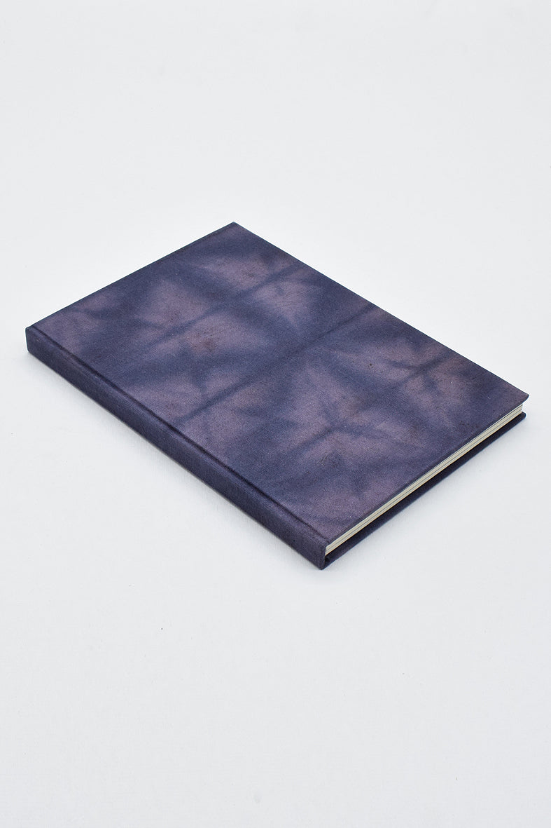 Shibori Hexagonal pattern Full bound book, A5, Assorted ruling pages