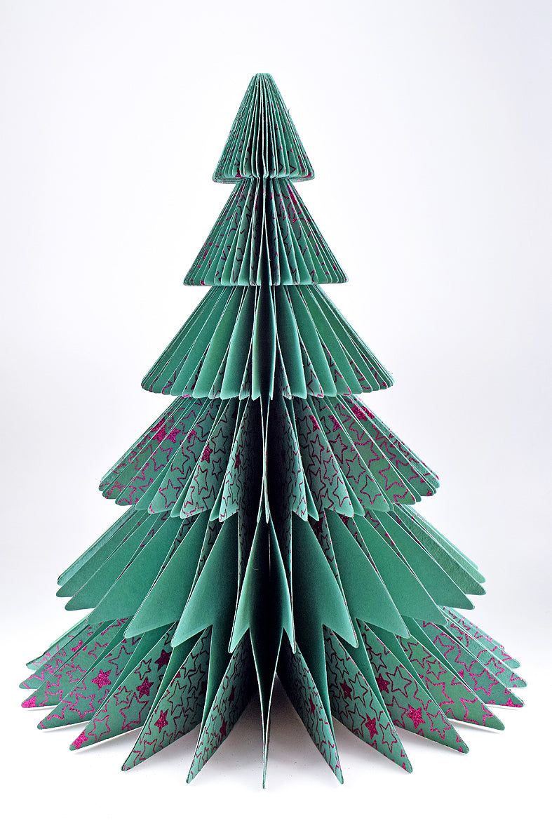 Honeycomb Christmas Tree with Star