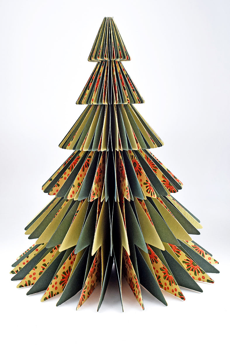 Honeycomb Christmas Tree with Star