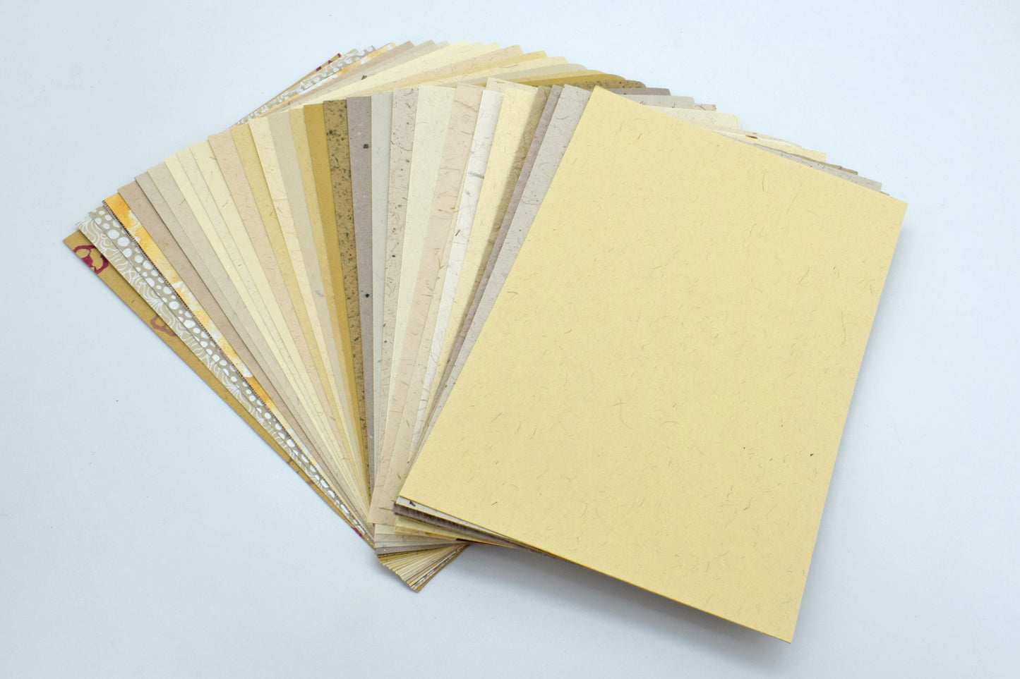 Tonal Handmade Papers Kit, Set of 36 assorted, A4, A5, A6