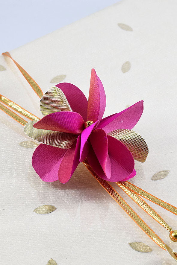 Flower String Gift Topper, Set of 2