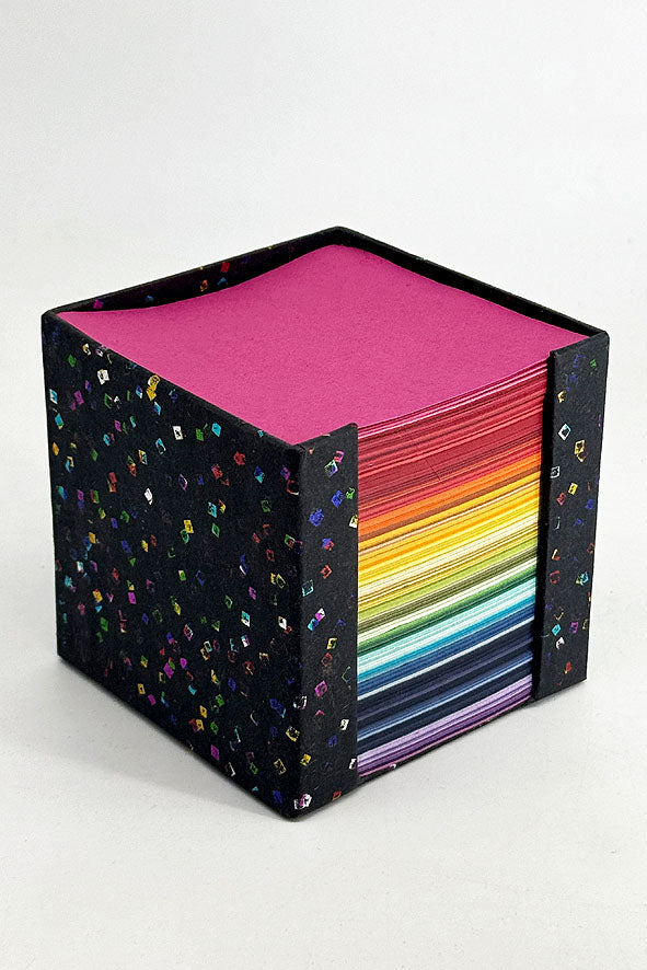 Notecube Multicolour Presentation Pack, Handmade paper