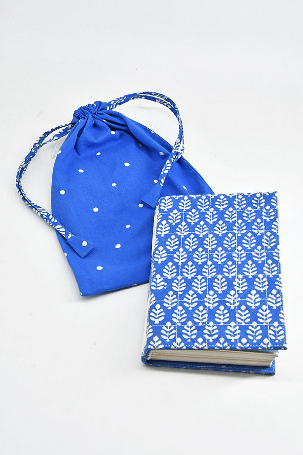 Summer Print Cover Coptic Stitch Journal, 6x4