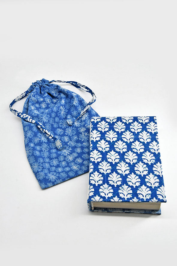 Summer Print Cover Coptic Stitch Journal, 6x4