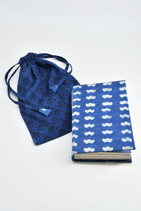 Summer Print Cover Coptic Stitch Journal, 6x4