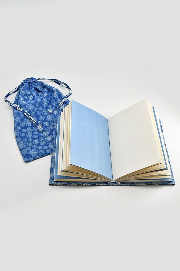 Summer Print Cover Coptic Stitch Journal, 6x4
