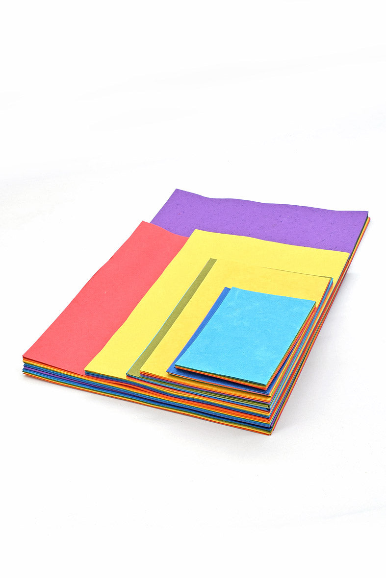 Rainbow Brights Splatter Tray: Origami Papers Handmade Compendium