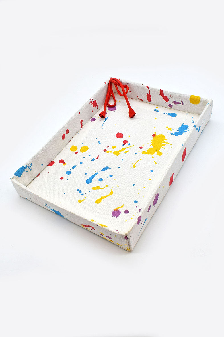 Rainbow Brights Splatter Tray: Origami Papers Handmade Compendium