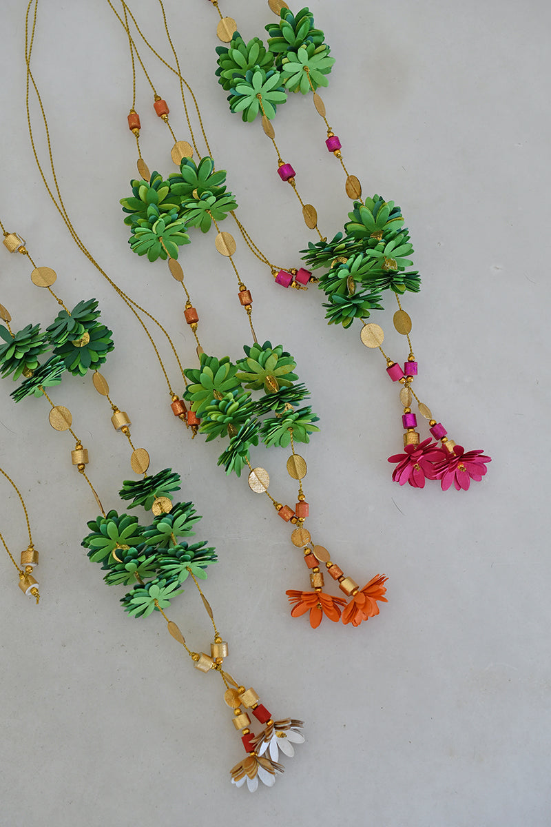 Idol Handmade Paper Flowers Garland Online