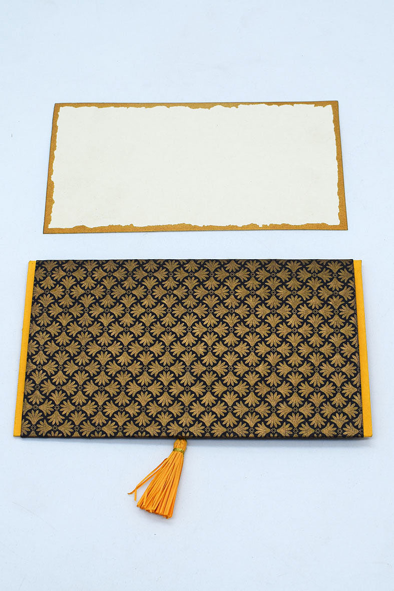 Four Petal 4 Way Handmade Paper Money Gift Envelope with Card Online