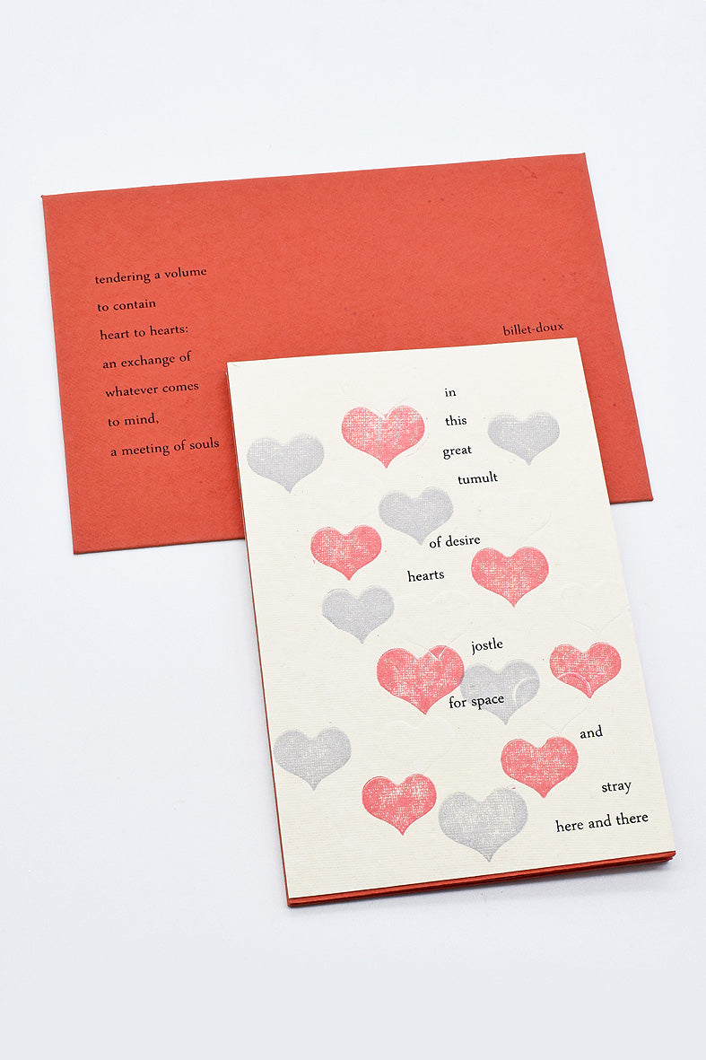 Tumult Love Exchange Concertina Valentine's Day Cards Online