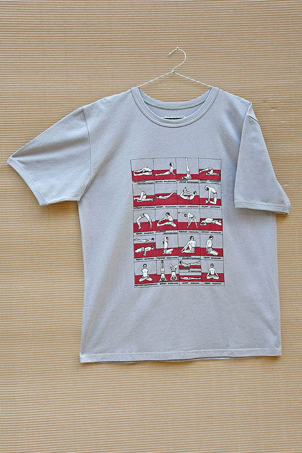 Yogasana, Exercise Chart Unisex T Shirt