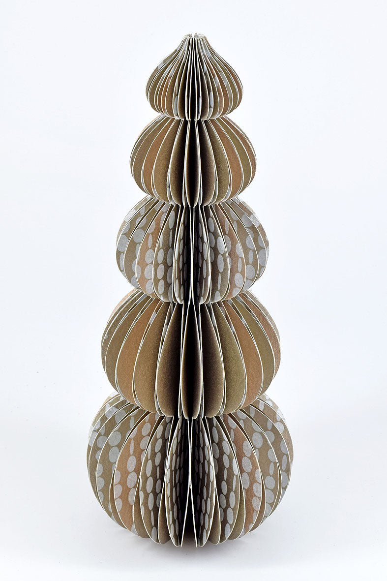 Domes Paper Concertina Tabletop Finial with Magnet