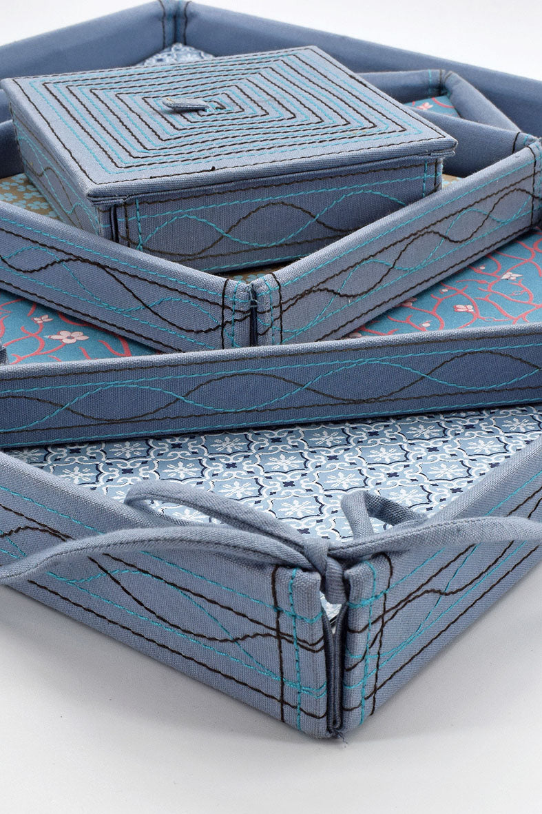 Origami & DIY Paper Desk Compendium Trays