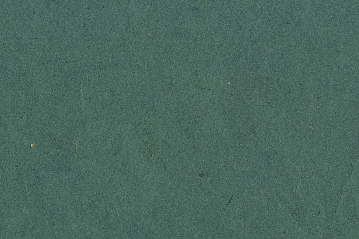 Hedge Green Daphne Fibre Handmade Paper