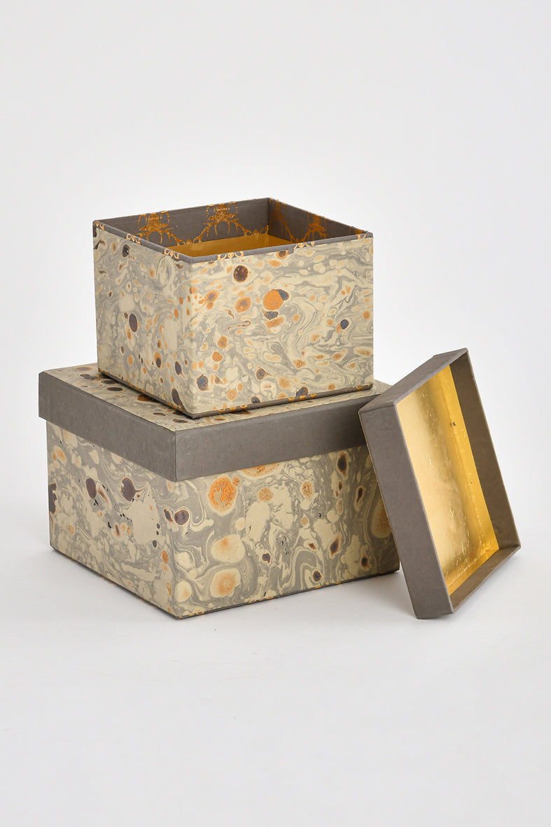 Marbling Square Box