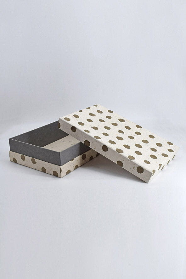 Ink Blots Rectangular Inset Gift Box