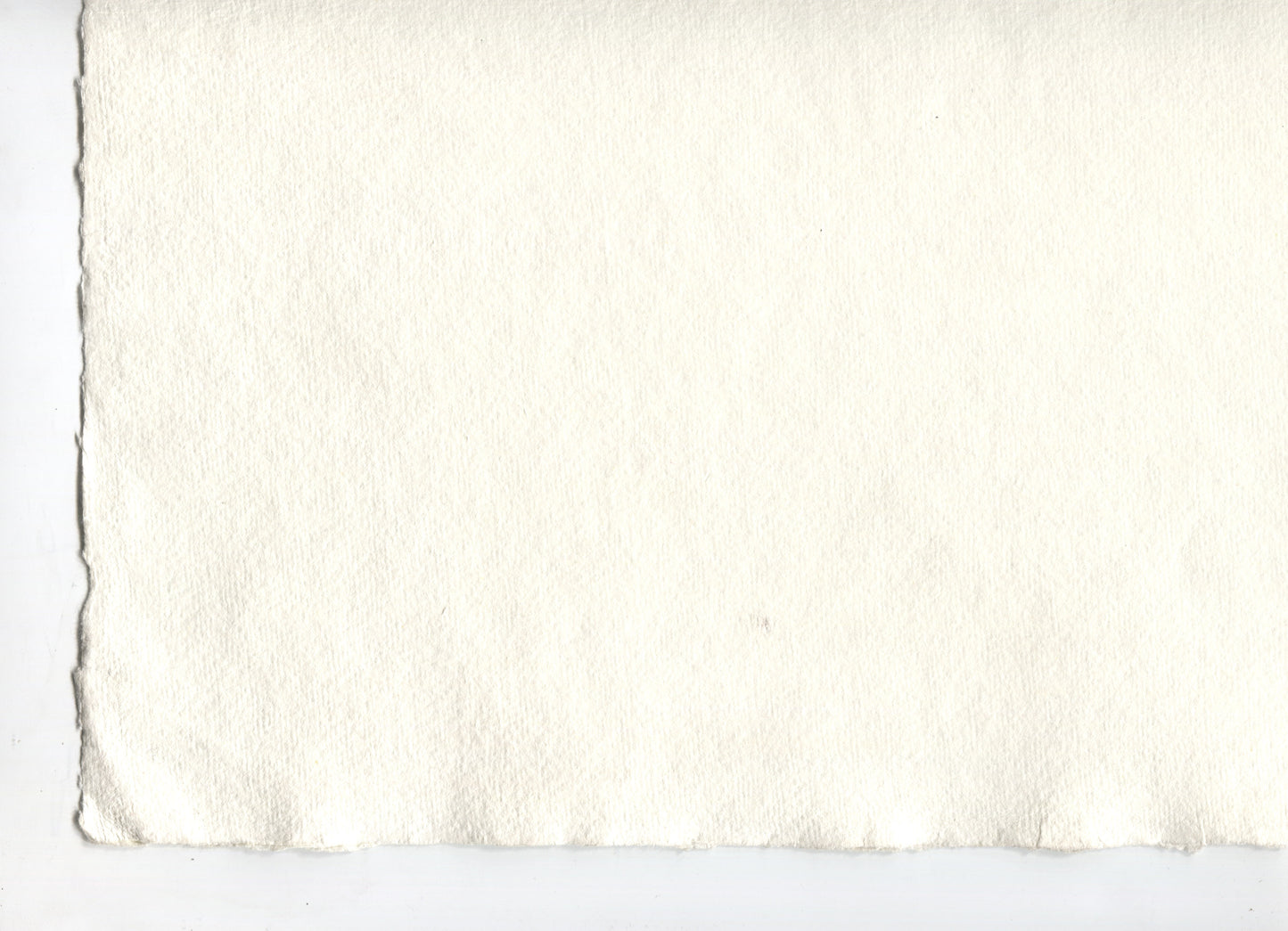 Warm White Deckle Edged Artists' Paper 180-275gsm, Set of 20