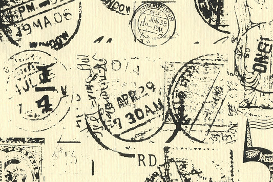 Postal Marks Printed Handmade Recycle Paper Online