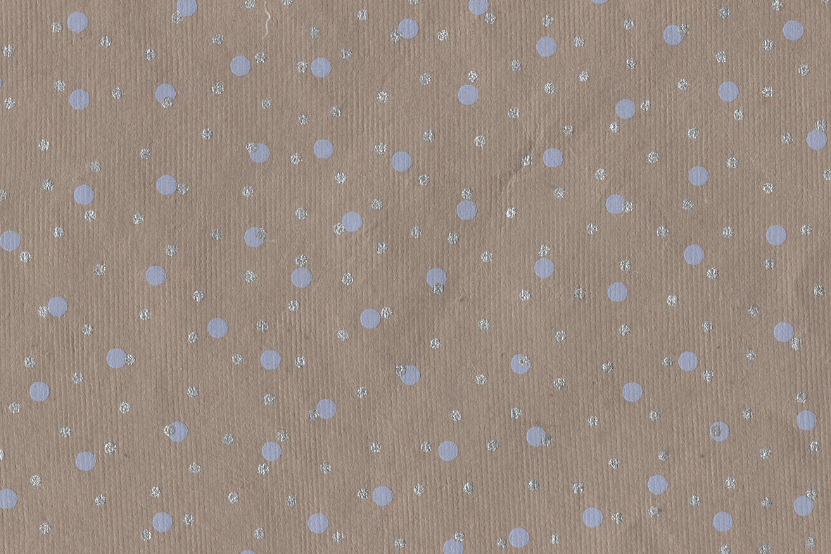 Dots Print Cotton Rag Handmade Paper