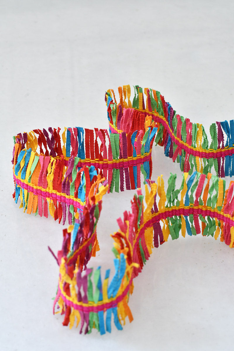 Multi Brights Paper Yarn Ribbon, 2 meters