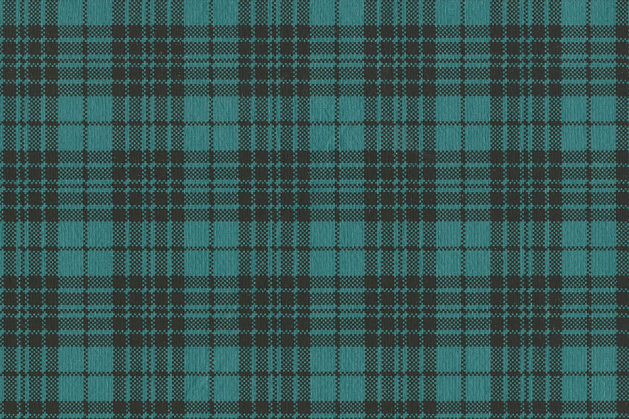 Tartan: Black on Cobalt Tea Handmade Paper ~100gsm Set of 5 50X70cm each