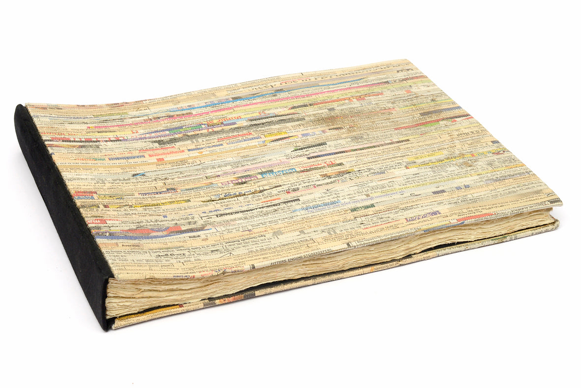 Newspaper Weave Deckle Edged Blank Pages 10x14 Album Scrapbook Online