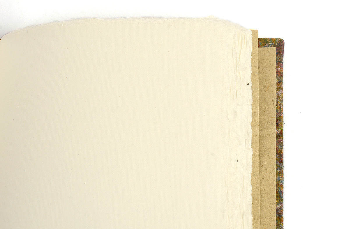 Achada Hard Bound Notebook, A4, Deckle-edged pages