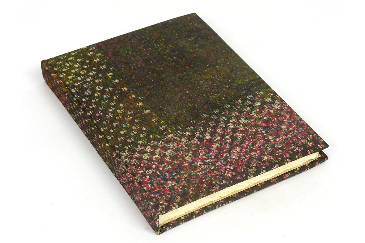 Achada Reclaimed Fabric Artistic A5 Journal | Rickshaw Recycle