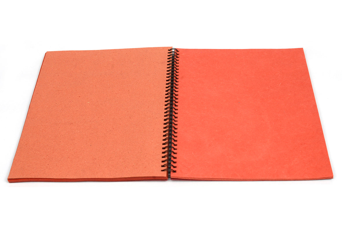 Matstripe Textured Wiro Notebook, A4, Assorted Tonal Blank pages