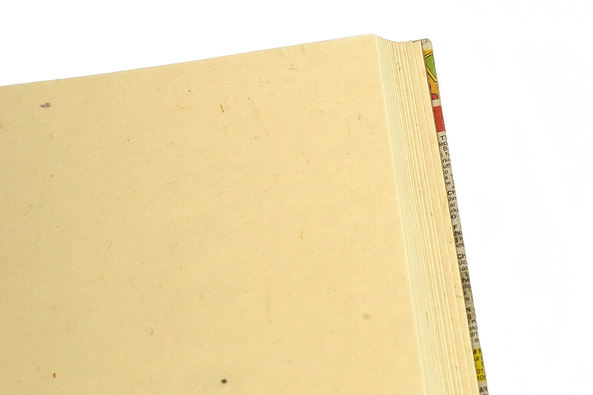 Newspaper Matrimonials, Hard Bound Scrap Notebook, 10x14, Album pages