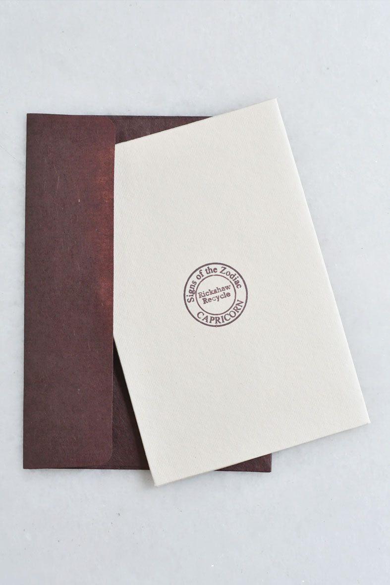Henna printed Zodiac Sign Cards with envelopes, Set of 12 Signs, 6x4