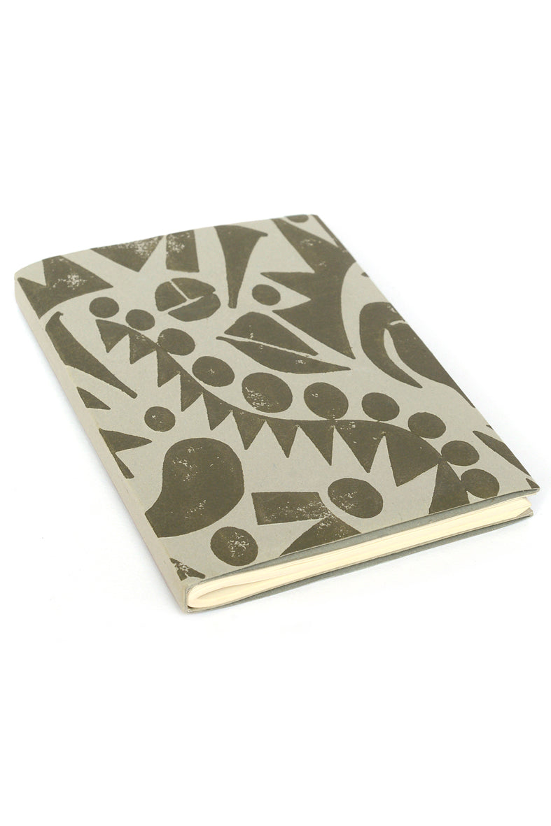 Black Embossed Handmade Paper Travel Blank Pages Notebook Online