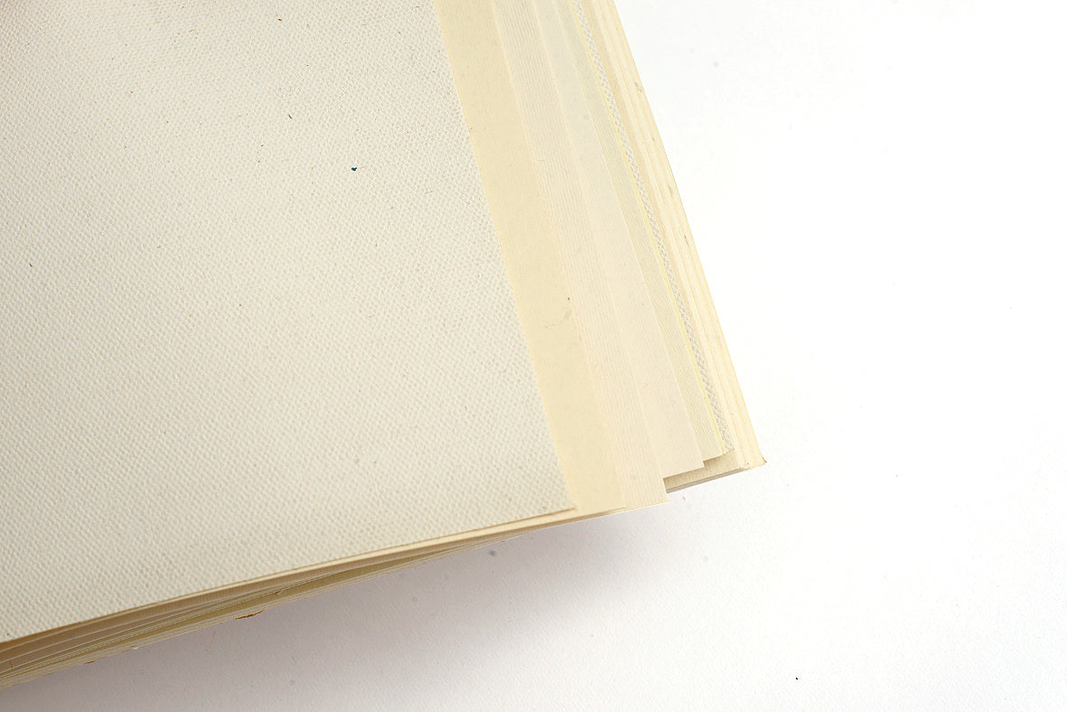 Gesso Canvas Artists' Notebook, 10x14, Blank canvas & drawing paper pages