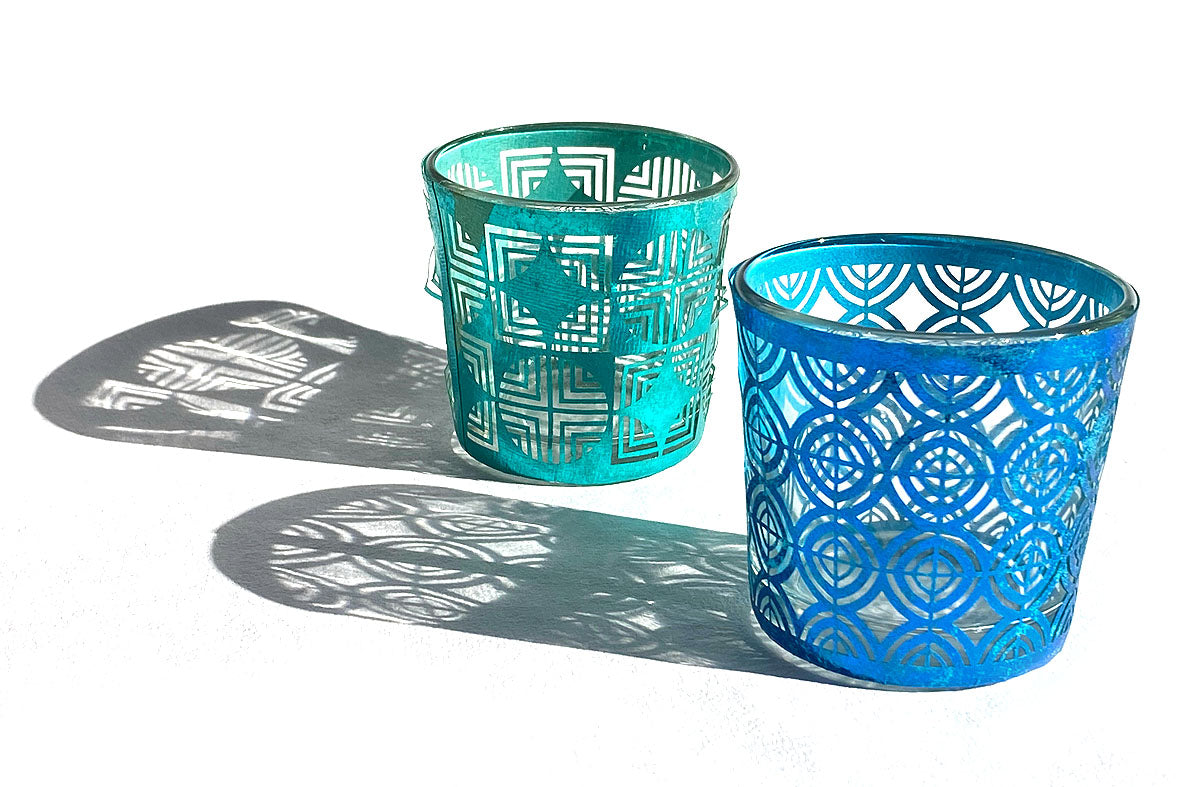 Festive Décor: Geometric Cutwork Tealight Covers