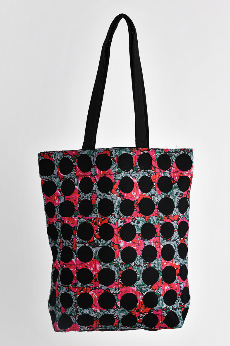 Chintz Rounds Tote Bag | Rickshaw Recycle