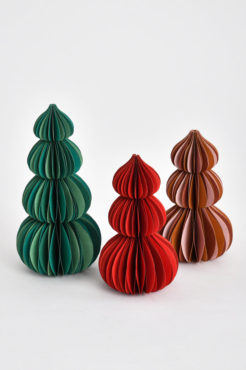 Domes Paper Concertina Tabletop with Magnet Festive Decor Ornament Online