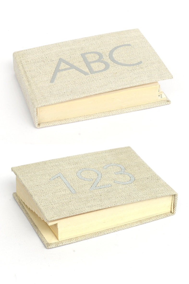 Address Book Printed Fabric Cover, 4.5x3