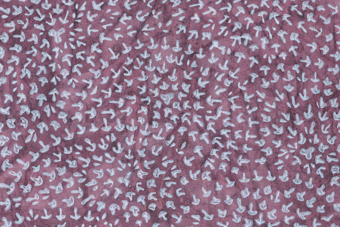 White On Violet Rose Circulars Printed Handmade Paper Online