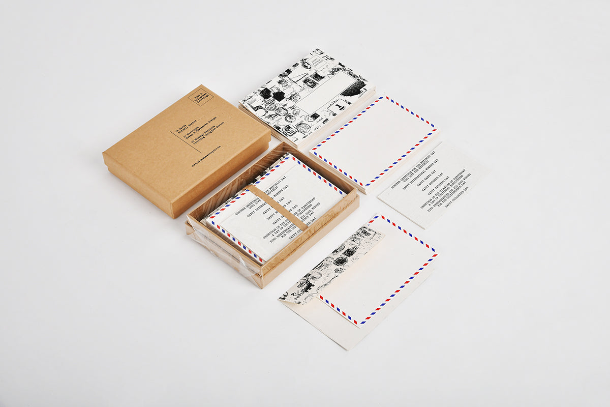 Post & Telegrams Greeting, Set of 24, 4x6