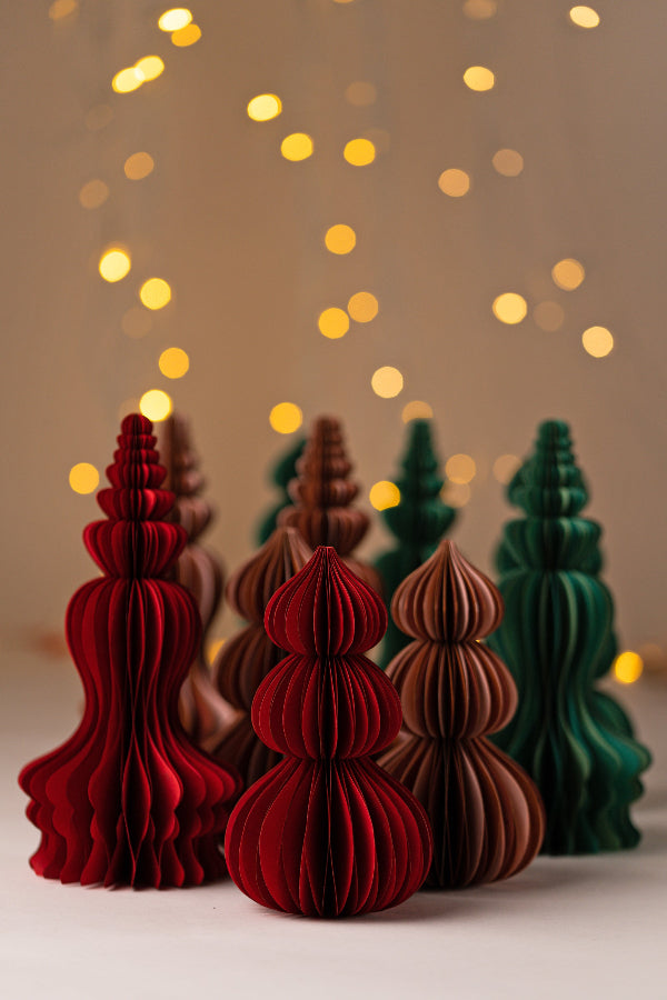Domes Paper Concertina Tabletop with Magnet Festive Decor Ornament Online