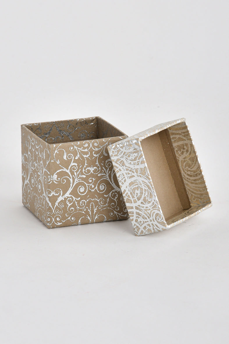 Calligraphy Mini Cube Handmade Paper Gift Box Online