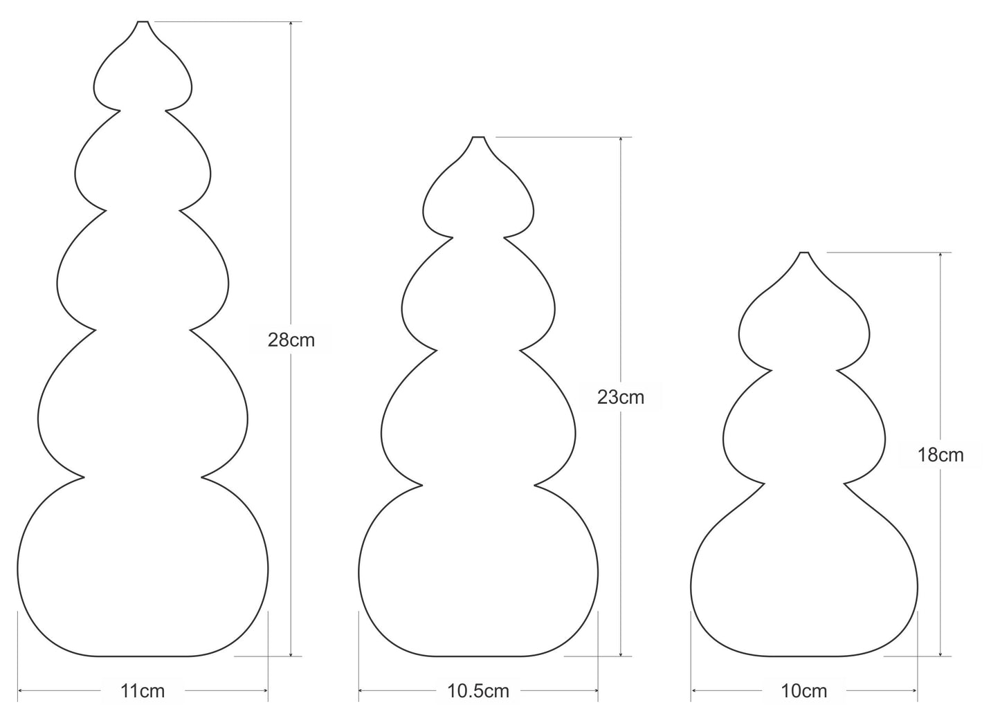 Domes Paper Concertina Tabletop with Magnet Festive Decor Ornament Online