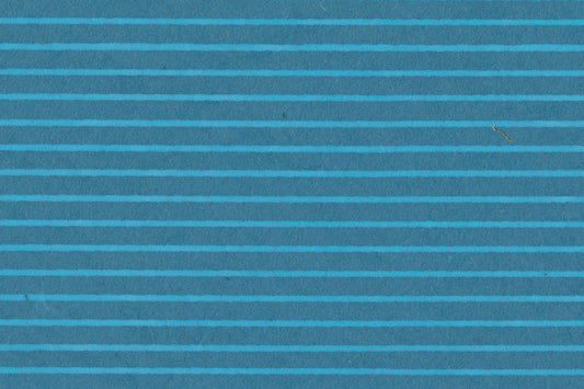 Blue On Medium Blue Stripes Printed Handmade Paper Online